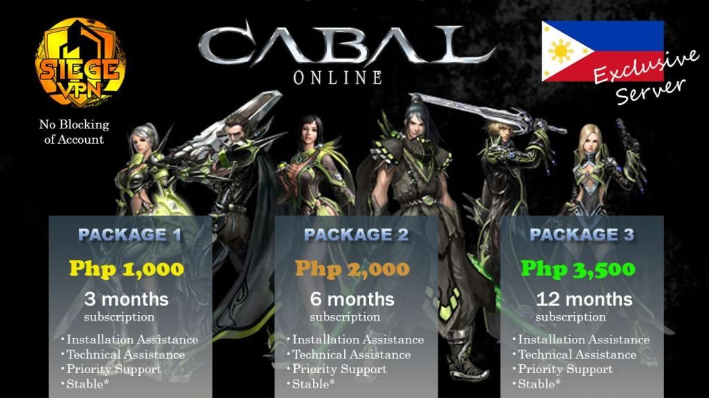 How to Play Cabal Philippines Abroad
